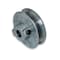 Chicago Die Casting Chicago Die Cast 4 in. D X 1/2 in. D Zinc Single V-Grooved Pulley 400A5 - alternate 3